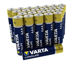 Varta Longlife Batéria AAA 24 ks / 1.5V / 1200 mAh / alkalická / v boxe