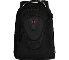 WENGER Ibex Deluxe 16&quot; / Batoh na notebook / Rozmery 37 x 48 x 28 cm / 26 L / polyester / 1.68 kg / čierna