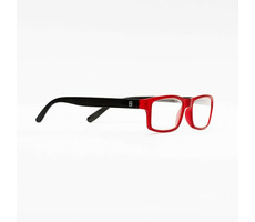 Z-Zoom herné okuliare +2.0 matná bordó - hranaté obrúčky / redukujúce digitálne žiarenie