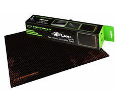 Esperanza EGP103R Flame Maxi červená / herná podložka pod myš / 400 x 300 x 3 mm