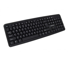 Esperanza EK134 Amarillo čierna / kancelárska klávesnica / USB / US layout / 104 kláves / 1.5 m