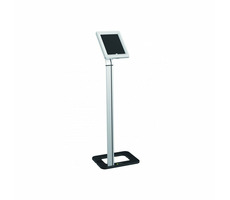 Techly Univerzálny podlahový stojan pre iPad a tablety 9.7&quot;-10.1&quot; so zámkom / strieborná