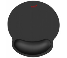 GENIUS G-WMP 100 čierna / podložka pod myš s opierkou zápästia / penová / rozmery 250 x 230 x 25 mm