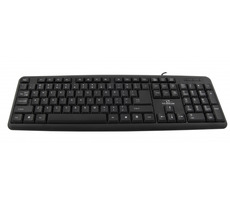 Titanum TK101 čierna / drôtová klávesnica / USB / US layout