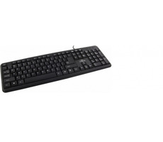 Titanum TK102 čierna / drôtová klávesnica / PS2 / US layout