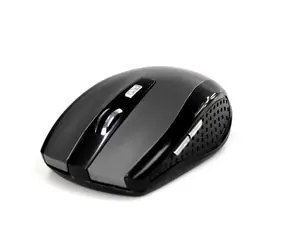 Media-Tech RATON PRE titánová / bezdrôtová optická myš / 1200 CPI / 2.4GHz / 5 hr. + koliesko / 2x AAA
