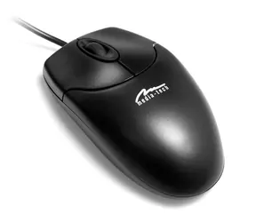 Media-Tech OPTICAL MOUSE čierna / optická myš / 800 CPI / PS | 2 / 3 hr. + koliesko / 1.4 m