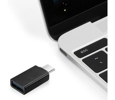 Gembird USB-C na USB 2.0 adaptér / USB 2.0 F / USB-C M / čierna