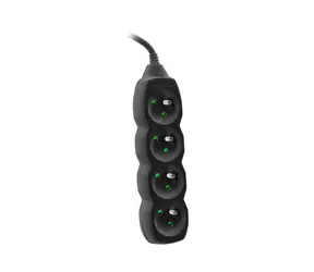 Tracer PowerCord Predlžovací kábel 3 m čierna / 3 zásuvky / VDE certifikácia / Dĺžka 3M / čierna