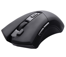 Tracer SILENCIO RF NANO čierna / bezdrôtová optická myš / 1600 DPI / 7 hr. + koliesko / RF 2.4Ghz / až 6 m / 2xAAA