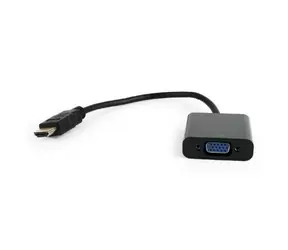 Gembird adaptér HDMI-A (M) na VGA (F) / kábel 15 cm / čierna