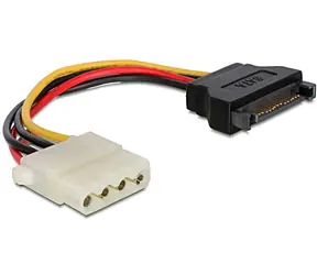 Gembird redukcia napájania MOLEX (F) - SATA (M) / 15cm