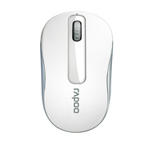 Rapoo M10+ biela / bezdrôtová optická myš / 1000 DPI / 2.4 Ghz / 3 hr. + koliesko / 1x AA batéria