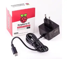 Raspberry Pi napájací adaptér 3A pre Rpi 4 / čierna / RB-Netzteil4-B