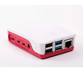 Raspberry case Original bielo-ružová pre Raspberry Pi 4 B