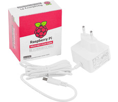 Raspberry Pi napájací adaptér 3A pre Rpi 4 / biela / RB-Netzteil4-W