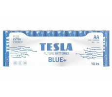Teslá BLUE+ Zinc Carbon ceruzková batéria AA (R06) 10 ks / fólia