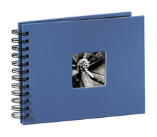 Hama FINE ART 24x17 cm azúrová / Album klasické špirálové / 50 strán