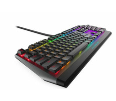 DELL Alienware AW510K čierna / Herná mechanická klávesnica / US / Cherry MX Red / RGB podsvietenie / USB / 2 m
