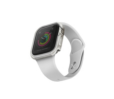 Uniq Valencia puzdro pre Apple Watch (40mm) - Titanium strieborná
