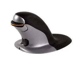 Fellowes Penguin Ambidextrous wireless - M / Vertikálna bezdrôtová laserová myš / 400 &amp; 600 &amp; 800 &amp; 1200 DPI