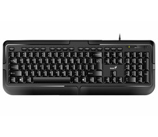 Genius KB-118 čierna / Drôtová / USB / CZ+SK layout