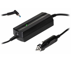 TRX Akyga napájací adaptér do auta 19.5V pre notebooky HP &amp; Compaq / 3.33A / 65W / 4.5x3.0mm + pin