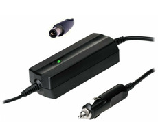 TRX Akyga napájací adaptér do auta 19.5V pre notebooky Dell | HP &amp; Compaq / 3.34A / 65W / 7.4x5.0mm + pin