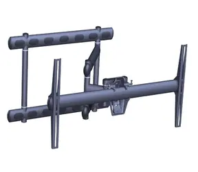 Vogels Professional PW 6852 čierna / Pohyblivý nástenný držiak pre TV / 37 "- 85" / VESA / max 136 kg