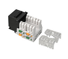 Solarix zarezávací keystone CAT5E svorkovnica 90 ° / konektor RJ45 / netienený