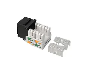 Solarix zarezávací keystone CAT5E svorkovnica 90 ° / konektor RJ45 / netienený