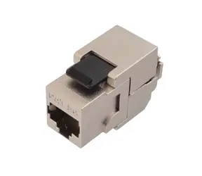 Solarix samorezný keystone CAT5E STP / konektor RJ45 / tienený