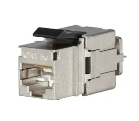 Solarix rýchlozarezávací keystone CAT5E STP / konektor RJ45 / tienený