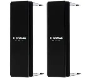 Noctua NA-HC4 čierna (chromax) / kryt chladiča CPU / pre Noctua NH-D15 &amp; NH-D15 SE-AM4 &amp; NH-D15S