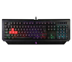 A4Tech BLOODY B120N čierna / Herná klávesnica / Membránové spínače / CZ / Podsvietená / USB / 1.8 m