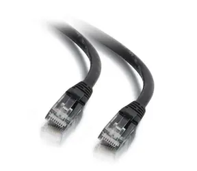 C2G LSZH UTP 1m čierna / kábel RJ-45 / Cat6