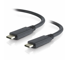 PremiumCord prepojovací kábel USB 3.1gen.2 type C na USB 3.1gen.2 type C čierna 1m / 5A / 10Gbits