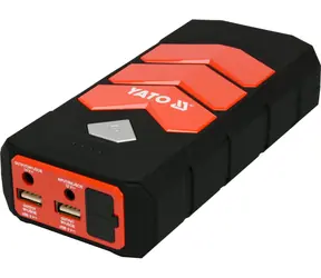 YATO YT-83081 Štartovací zdroj a powerbanka 9000 mAh / 5V / 2A / Štartovací prúd 200A / Li-Po / svietidlo