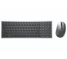 DELL KM7120W CZ šedá / Set bezdrôtovej klávesnice a myši / CZ / 2.4GHz / Bluetooth / USB