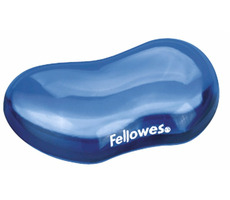 Fellowes CRYSTAL Gélová podložka pod zápästie modrá