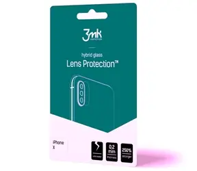 3mk Lens Hybridné sklo ochrana kamery pre Xiaomi Redmi Note 8 Pro (4ks)