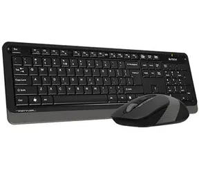 A4tech FSTYLER FG1010 sivá / Bezdrôtová klávesnica + myš / 2.4GHz / USB