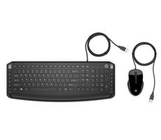 HP Pavilion Keyboard Combo 200 čierna / Drôtový set klávesnice a myši / USB / CZ SK layout