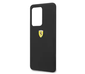 Ferrari SF Silikónový Kryt pre Samsung Galaxy S20 Ultra čierna