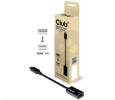 Club3D adaptér DisplayPort 1.4 na HDMI 2.0b HDR Active