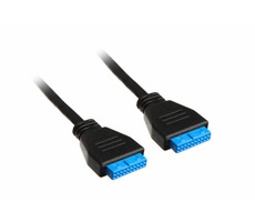 Streacom ST-SC30 kábel USB 3.0 pre skrine Streacom EVO / 2x USB 3.0 (20 pin) / dĺžka 400 mm