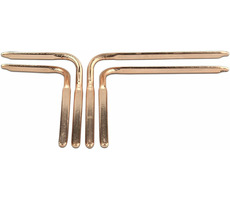 Streacom ST-SH2 sada heat pipes pre Streacom FC5 &amp; FC9 &amp; FC10 / dĺžka 117 mm / priemer 6 mm / meď / 4ks heatpipes