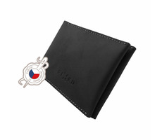 FIXED Wallet Kožená peňaženka z pravej hovädzej kože (FIXW-SMMW-BK) čierna