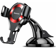 Baseus Osculum Type Gravity Car Holder červená / držiak telefónu do auta
