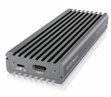Icy Box IB-1817M-C31 / externý box pre M.2 PCIe NVMe SSD / USB 3.1 gen2 Type-C / hliníkový